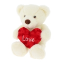 BARNEY BEAR,with Heart 20cm (Keeleco)