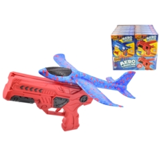 AERO LAUNCHER,Foam Glider 24cm Wing Span Age 3+ Boxed CDU