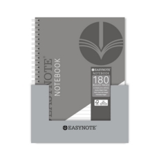 NOTEBOOK,Easynote,A4 Twin Wire Classic Colours 180pg