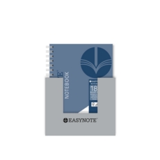 NOTEBOOK,Easynote,A5 Twin Wire Classic Colours 180pg