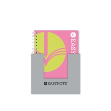 NOTEBOOK,Easynote,A5 Twin Wire Bright Colours 180pg