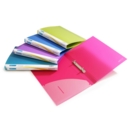 RING BINDER, A4 2-Ring, Bright Colour, 5 Asst.