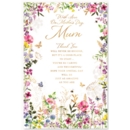 MOTHER'S DAY CARDS,Mum 6's Wild Flowers & Verse