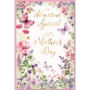 MOTHER'S DAY CARDS,Someone Special 6's Floral Butterflies