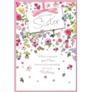 GREETING CARDS,Sister 6's Floral