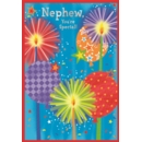 GREETING CARDS,Nephew 6's Candles & Balloons