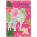 GREETING CARDS,Mummy 6's Elephant