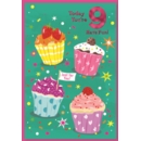 GREETING CARDS,Age 9 Female 6's Cupcakes