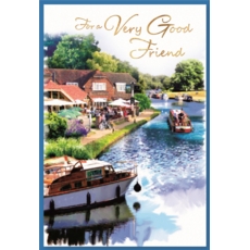 VERY GOOD FRIEND CARDS, 6'S Pub on the River