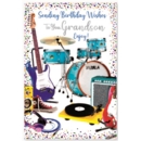 GREETING CARDS,Grandson 6's Drum Kit