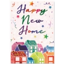 GREETING CARDS,New Home 6's Coloured Houses