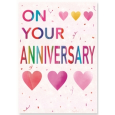 ANNIVERSARY CARDS,Your 6's Hearts