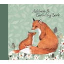 ADDRESS & BIRTHDAY BOOK, Foxy Tales