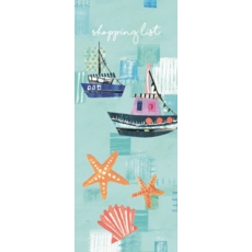 SHOPPING LIST PAD,Sea Breeze (Magnetic)