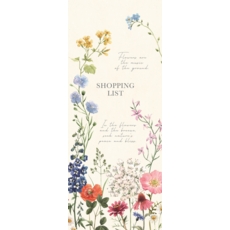 SHOPPING LIST PAD,Wild Harmony (Magnetic)