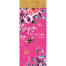 SHOPPING LIST PAD,Queen Bee (Magnetic)