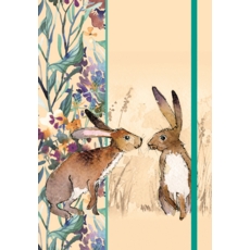 NOTEBOOK,A5,Kissing Hares