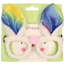 EASTER BUNNY GLASSES,15cm Assorted Cols. I/cd