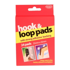 HOOK & LOOP PADS,24's 25x25mm (County)