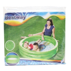 PADDLING POOL, Inflatable 3 Ring 48 x 10in. H/pk