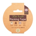 KRAFT PACKING TAPE, Eco Recyclable 50mm x 30m  H/pk