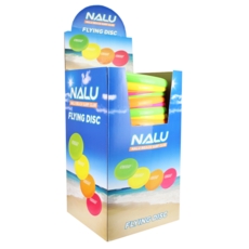 FLYING DISC, Nalu 280mm 130gm 4 Asst.Colours,CDU