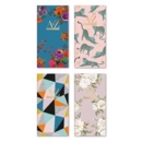 ADDRESS BOOK,Slim 4 Assorted Design