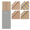 ROLLWRAP,3m Printed Kraft 1472