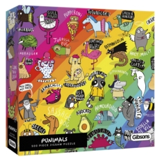 JIGSAW,500pc.Punimals (Gibson)