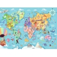 JIGSAW,100pc.XXL Map of the World