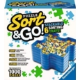 PUZZLE SORT & GO,6 Stackable Sorting Trays