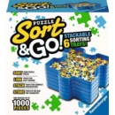 PUZZLE SORT & GO,6 Stackable Sorting Trays