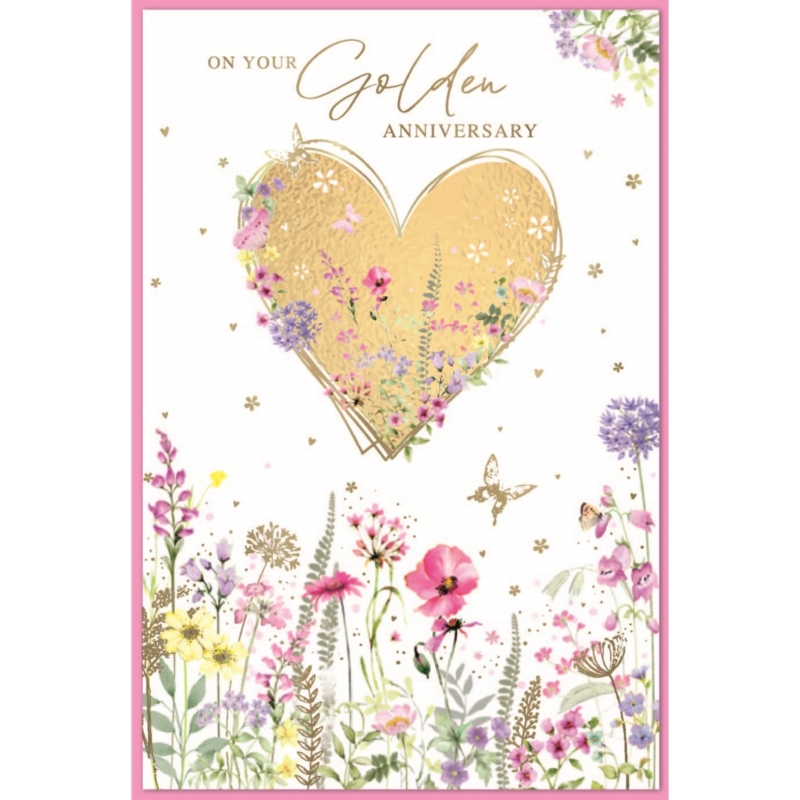ANNIVERSARY CARDS,Your Golden 6