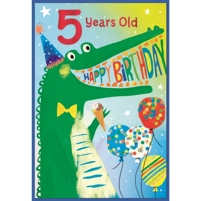 AGE 5 CARDS,Male 6