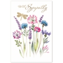 GREETING CARDS,Sympathy 6's Wild Flowers