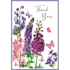 THANK YOU CARDS,6's Wild Flowers