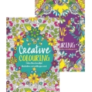 ADULT COLOURING BOOK,A4 2 Assorted
