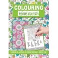 ADULT COLOURING BOOK,A4 Wordsearch