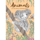 ADULT COLOURING BOOK,A4 Animals & Under Water