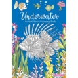 ADULT COLOURING BOOK,A4 Animals & Under Water