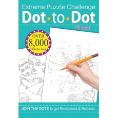 DOT TO DOT BOOK,A4 Extreme Puzzle Challenge