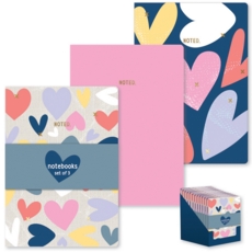 NOTEBOOK,Cross My Heart 117 x 180mm 3's CDU (Was 2.69)