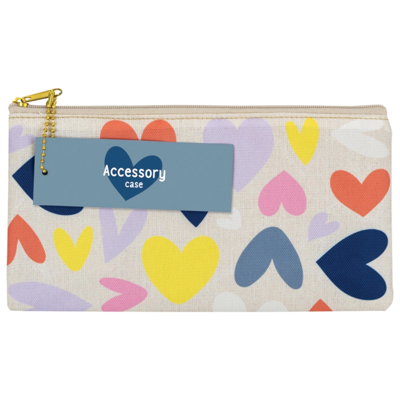 PENCIL CASE, Cross My Heart 215 x 115mm. (Was 1.79)