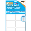 LABEL,S/Adh Multi Purpose 8 per A4 Sheet 99 x 68mm