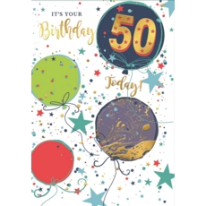 AGE 50 CARDS,Male 6's Text