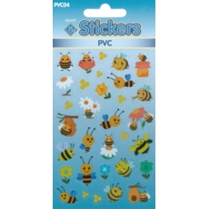 STICKER,PVC Bees