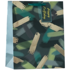 GIFT BAG,Brush Strokes (Large) (Was 1.59)