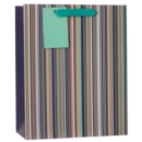 GIFT BAG,Designer Stripe (Medium) (Was 1.29)