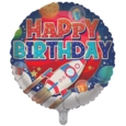 BALLOONS,Happy Birthday Space (Helium Foil)