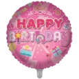 BALLOONS,Happy Birthday Pink (Helium Foil)